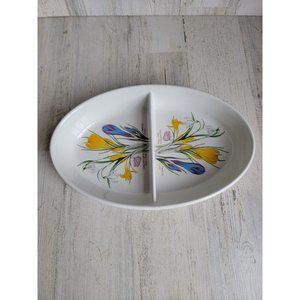 Portmeirion Botanic Gardens divided vegetable play Snow drop crocus